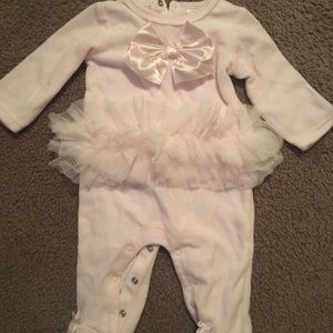 Cute pink tutu onesie